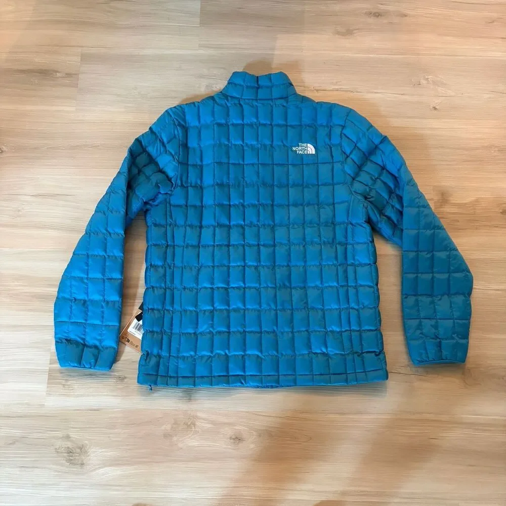 The North Face Men's ThermoBall Insulated Jacket - Digital Steel Large Blue